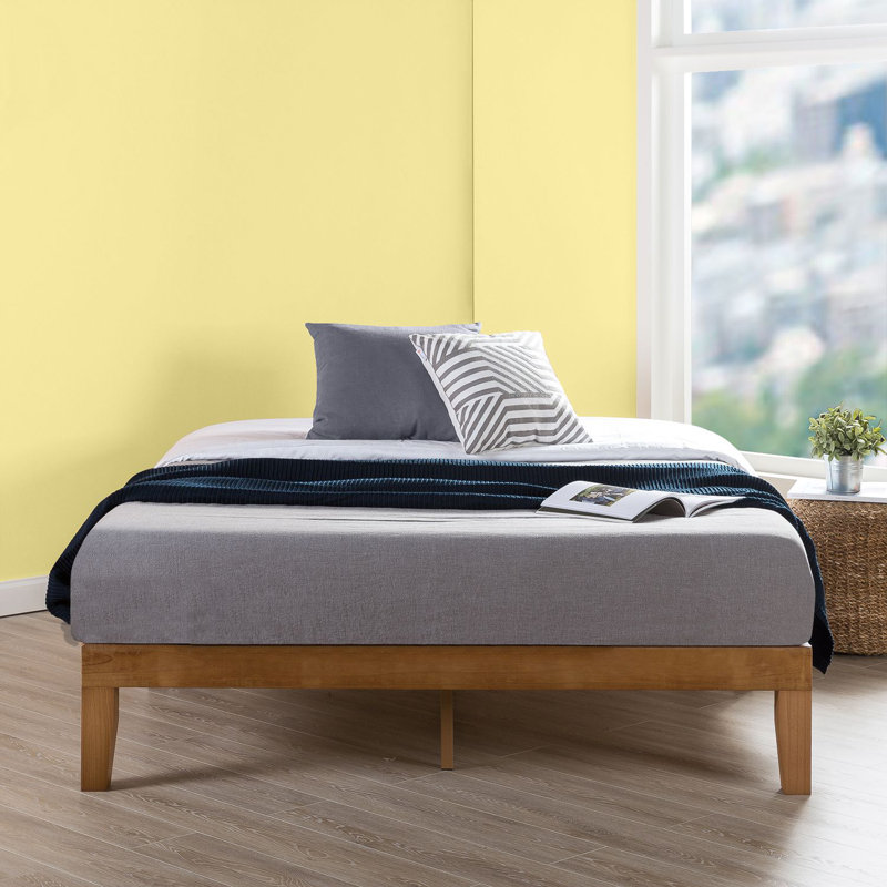 Red Barrel Studio® Harlow Solid Wood Platform Bed & Reviews Wayfair